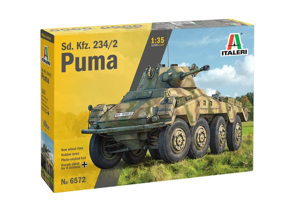 italeri-6572-sd-kfz-234-2-puma-maquette-blind-1-35-monter image 1