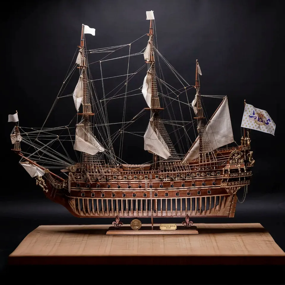 occre-soleil-royal-maquette-bateau-en-bois-dition-limit-e-num-rot-e-669-exemplai image 1