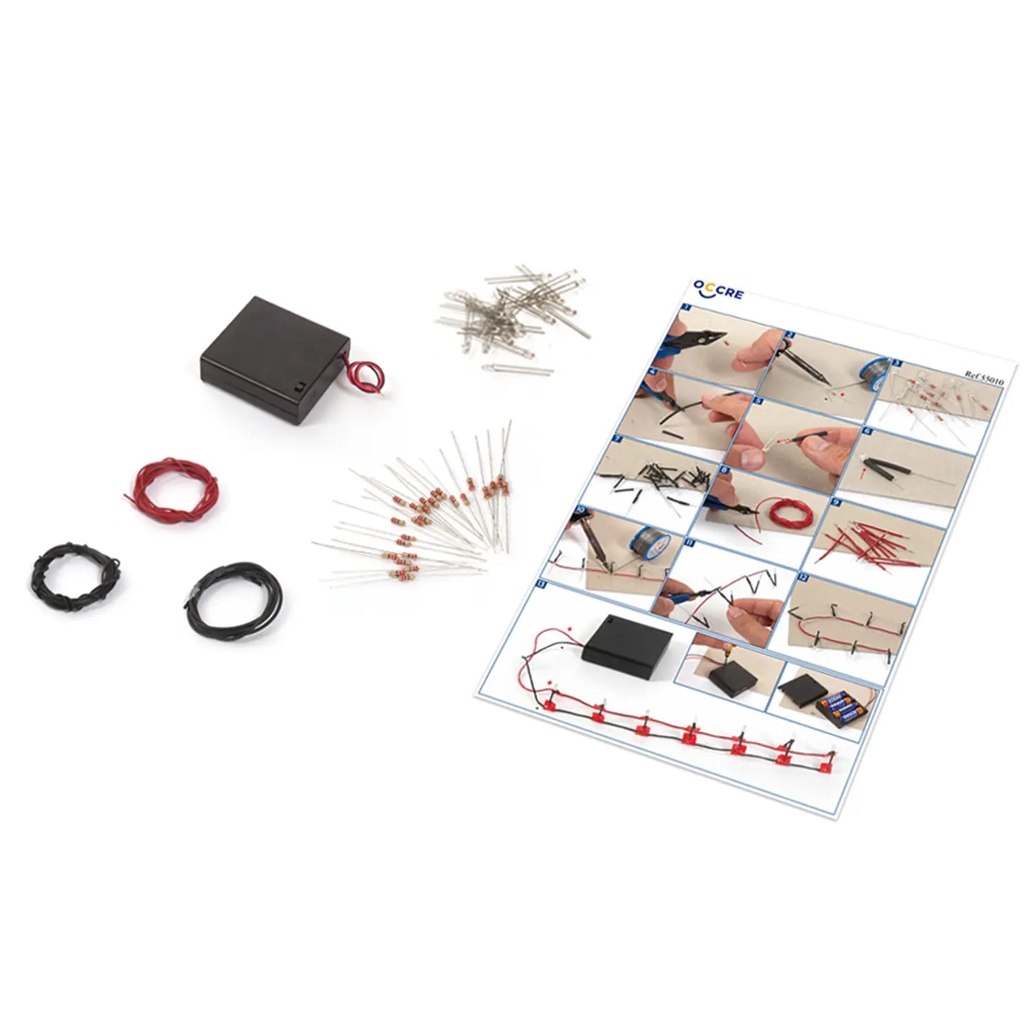 occre-kit-luci-led-per-modellini-kit-clairage-led-25-leds-pour-maquettes image 1