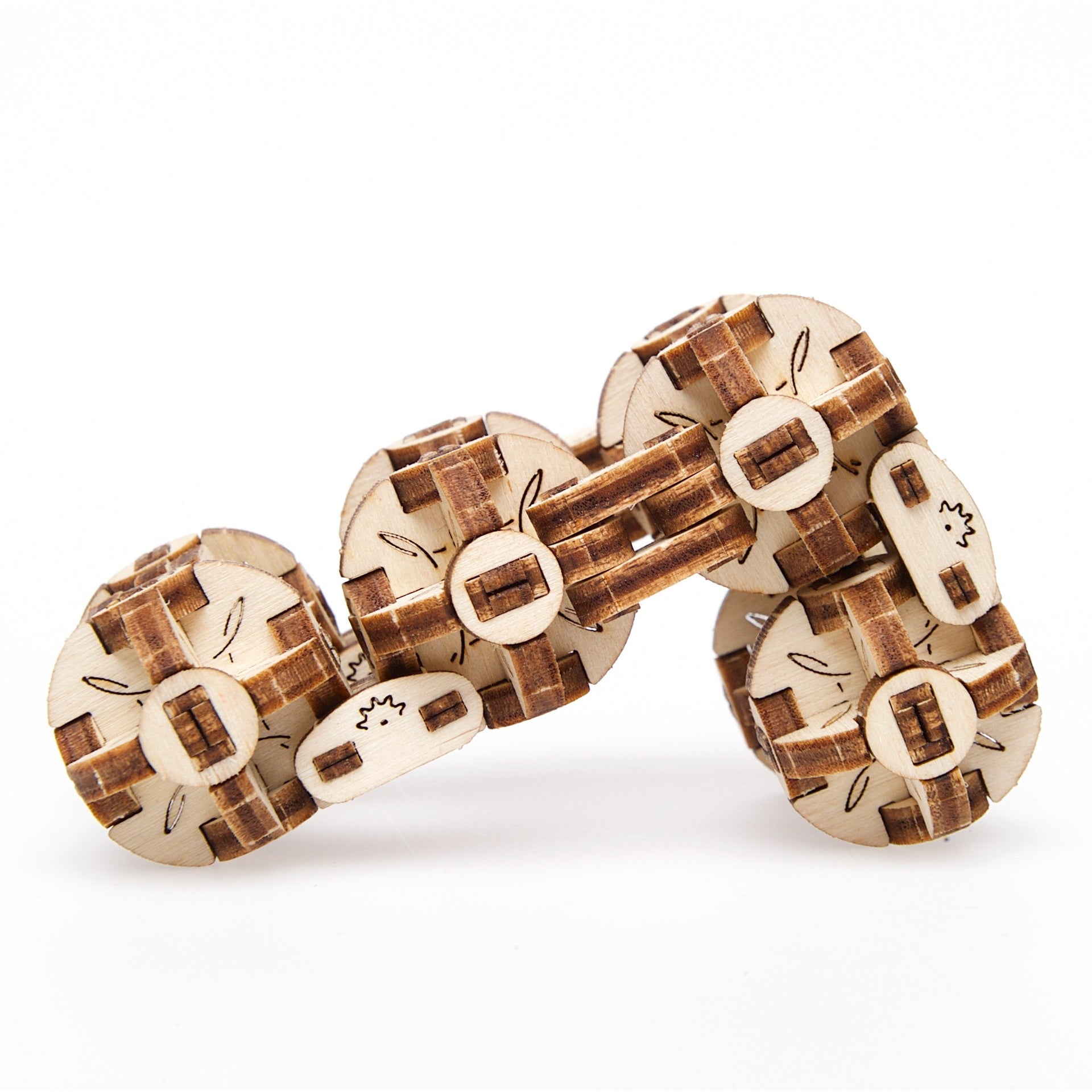 ugears-flexi-cubus-2-0-puzzle-3d-m-canique-octasph-re-steampunk image 3