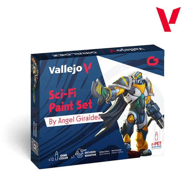 vallejo-game-color-set-sci-fi-ngel-gir-ldez-coffret-peinture-12-couleurs-figurin image 1