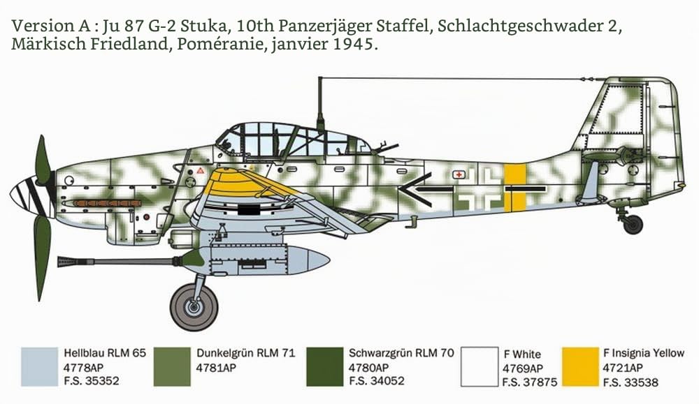 italeri-1466s-ju-87g-2-kanonenvogel-1-72-kit-maquette-avion-plastique image 3