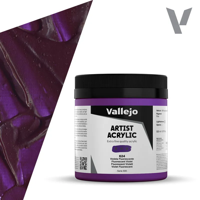 vallejo-acrylic-artist-color-violet-fluo-500-ml image 1