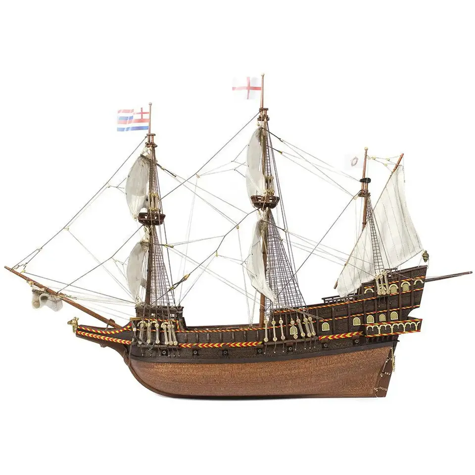 occre-golden-hind-kit-maquette-bateau-galion-1-85-bois image 1