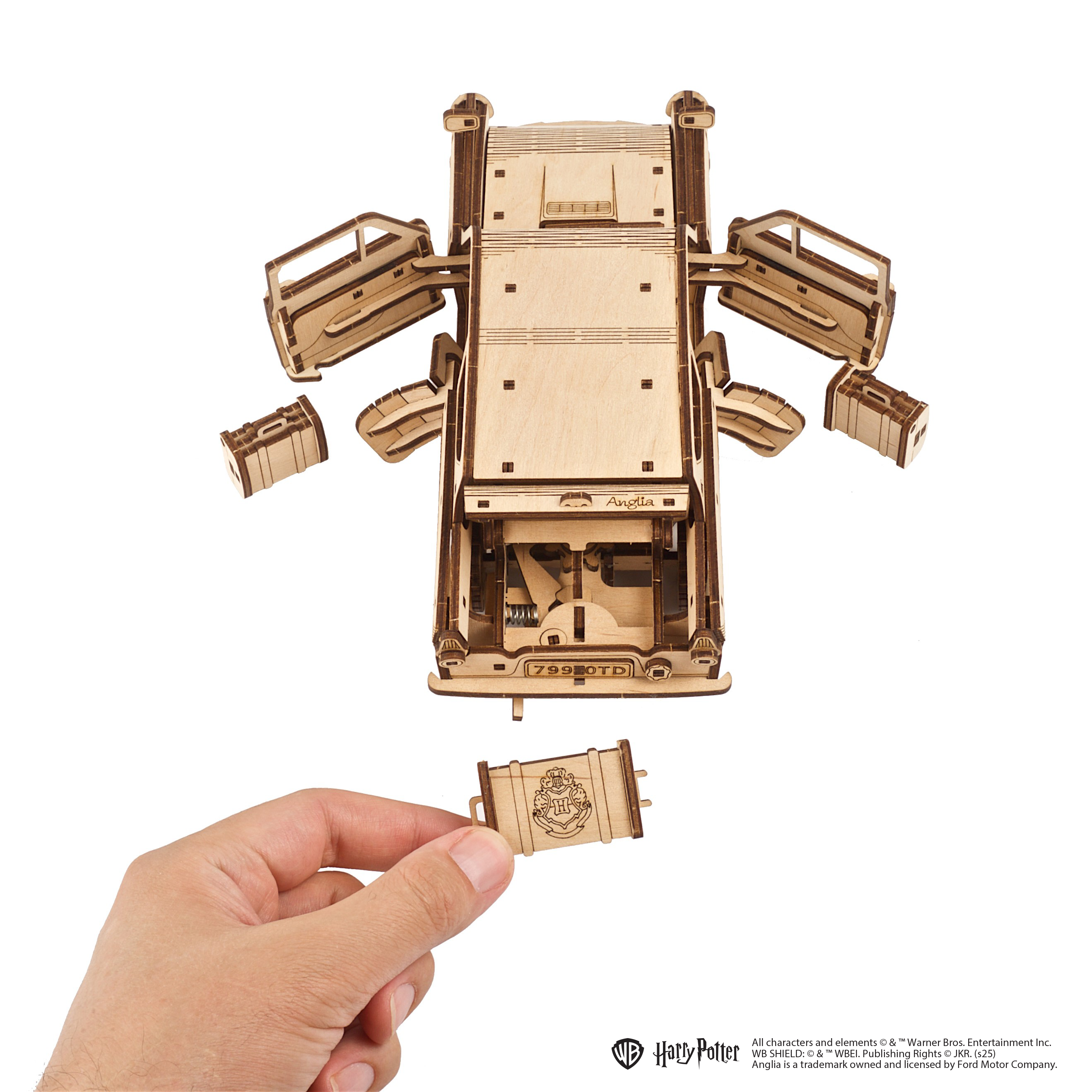 ugears-ford-anglia-volante-harry-potter-maquette-m-canique-bois image 4