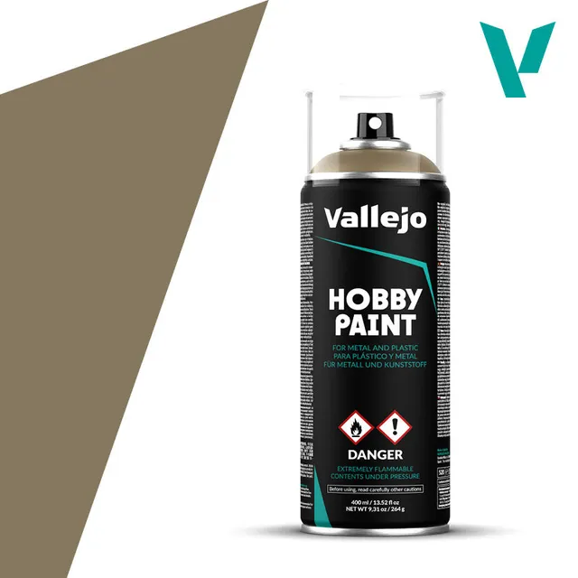 vallejo-spray-primer-400-ml-marron-kaki-us image 1
