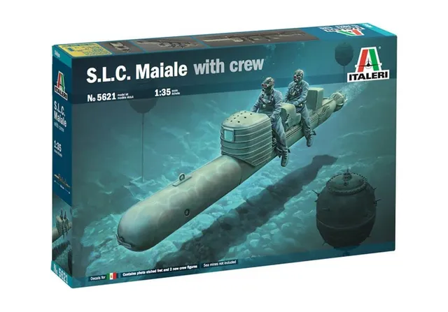 italeri-it5621-s-l-c-maiale-cochon-avec-crew-1-35-maquette-plastique-bateau image 1