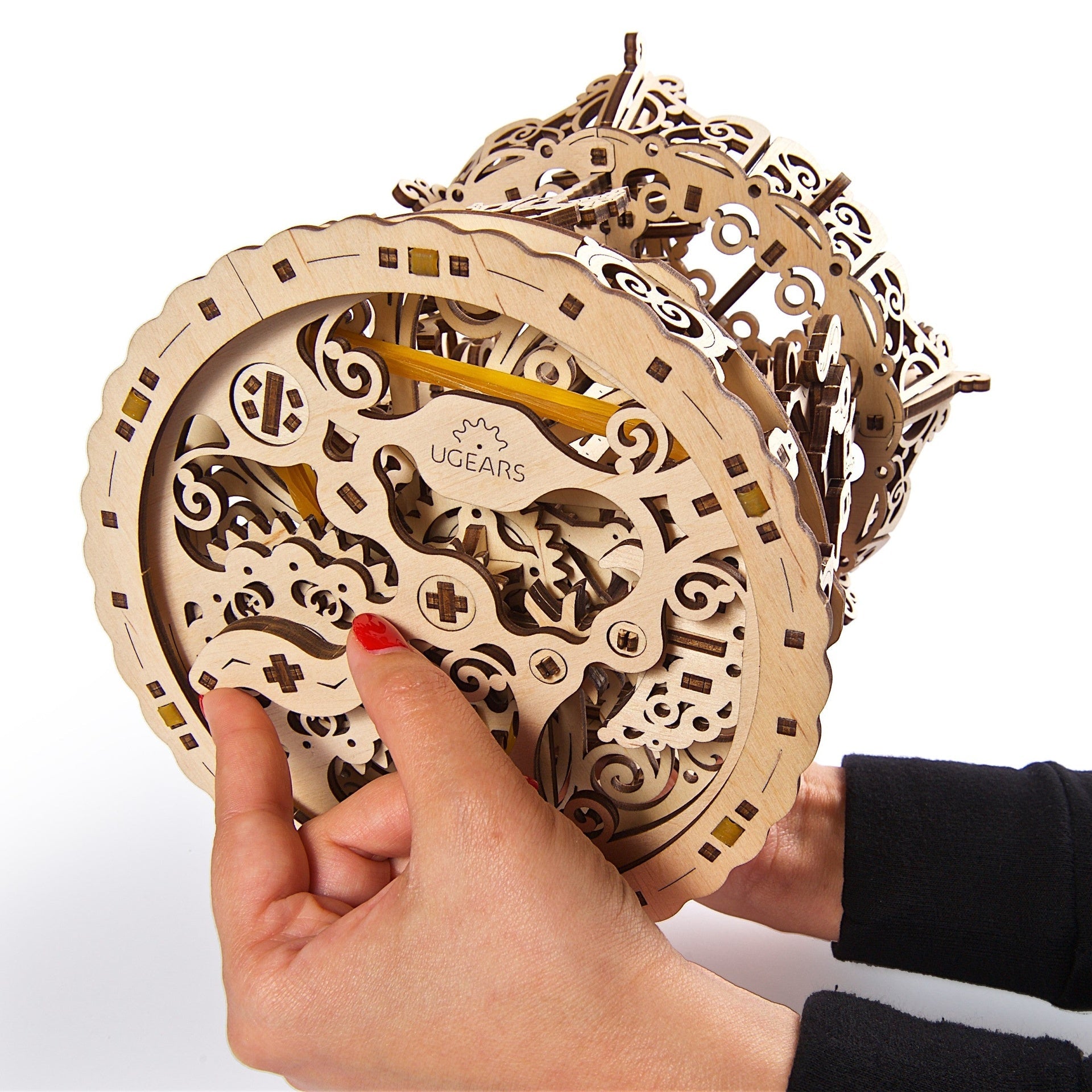 ugears-carousel-puzzle-3d-m-canique-man-ge-en-bois image 3