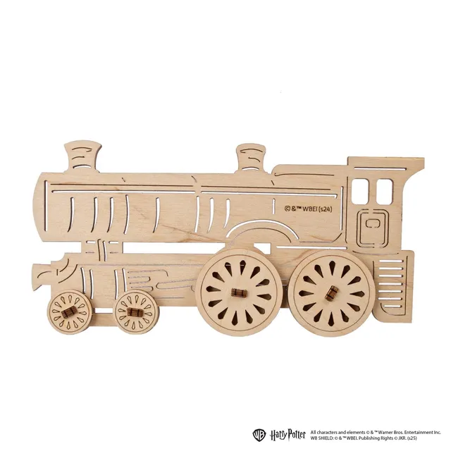 ugears-hogwarts-express-maquette-3d-en-bois-colorier image 1