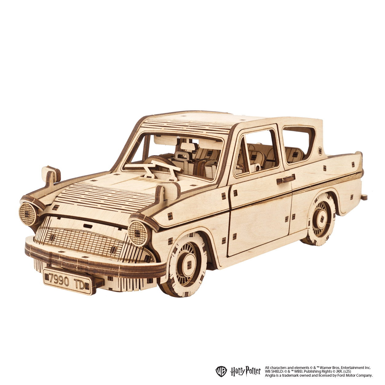 ugears-ford-anglia-volante-harry-potter-maquette-m-canique-bois image 1