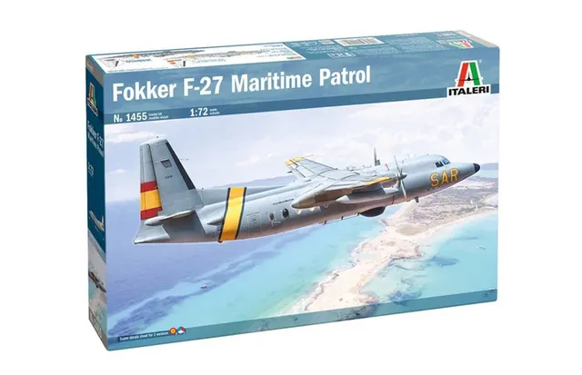 italeri-1455-fokker-f-27-maritime-patrol-maquette-avion-1-72 image 1