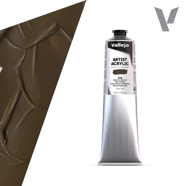 vallejo-studio-acrylic-ombra-naturale-200-ml-peinture-acrylique-beaux-arts image 1