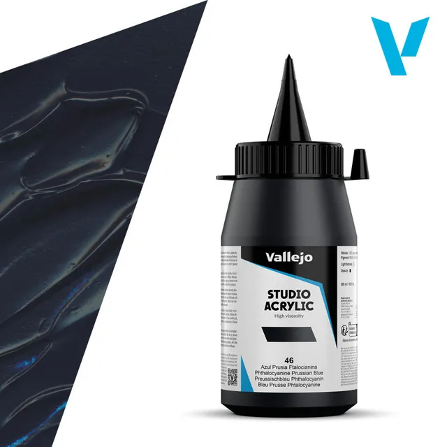 vallejo-peinture-acrylique-bleu-de-prusse-phtalo-500-ml-beaux-arts image 1