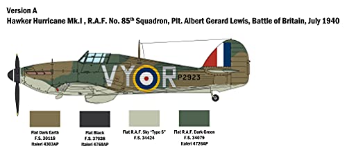 italeri-hurricane-mk-i-maquette-avion-raf-1-48-bataille-d-angleterre image 8