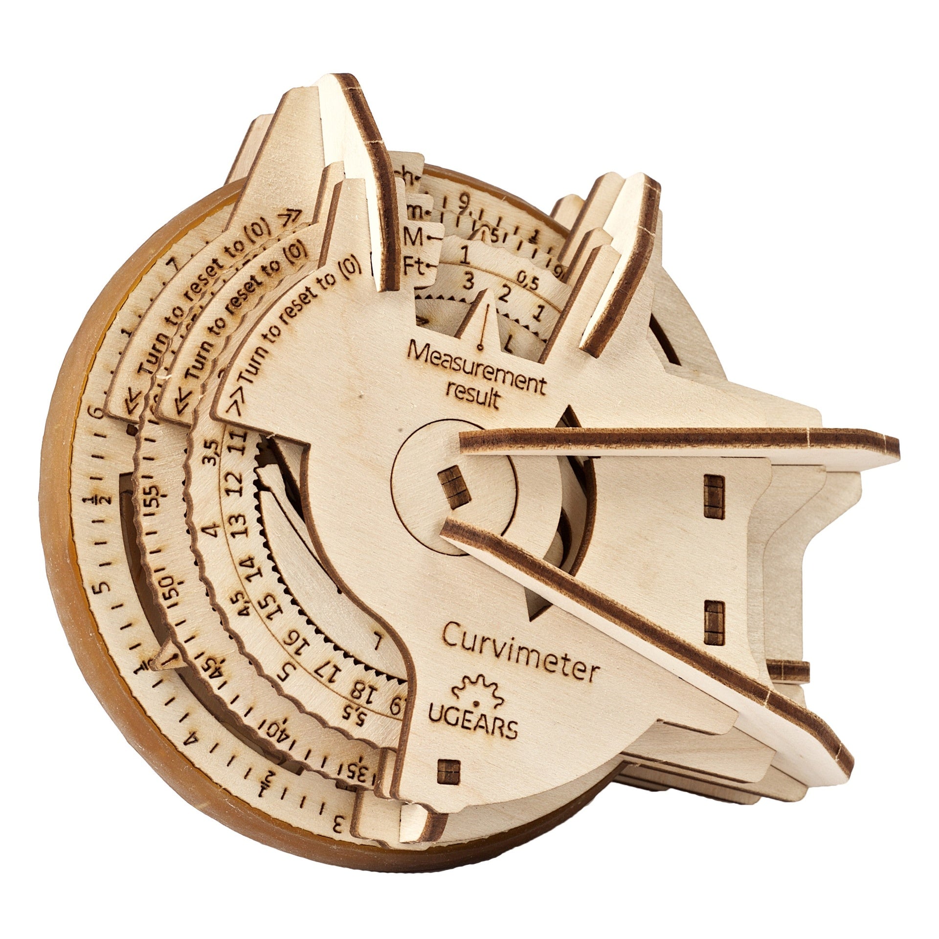 ugears-curvimeter-maquette-bois-ducative-instrument-de-mesure-stem image 3