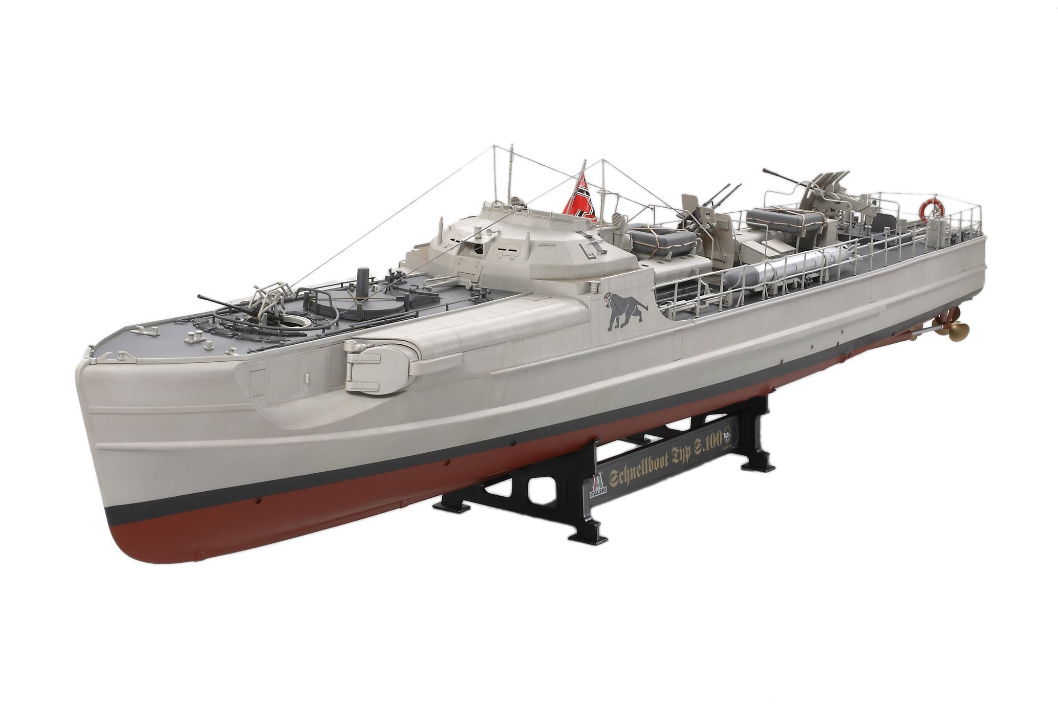 italeri-schnellboot-typ-s-100-maquette-bateau-1-35-premium-edition image 1
