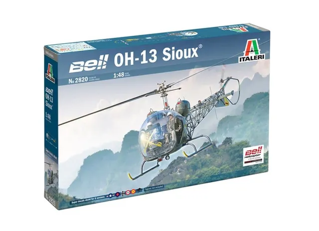 italeri-2820s-bell-oh-13-scout-guerre-de-cor-e-maquette-h-licopt-re-1-48 image 1
