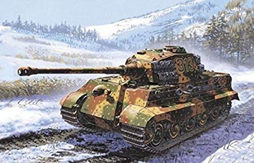 italeri-i7004-king-tiger-maquette-char-militaire-plastique-1-72 image 2