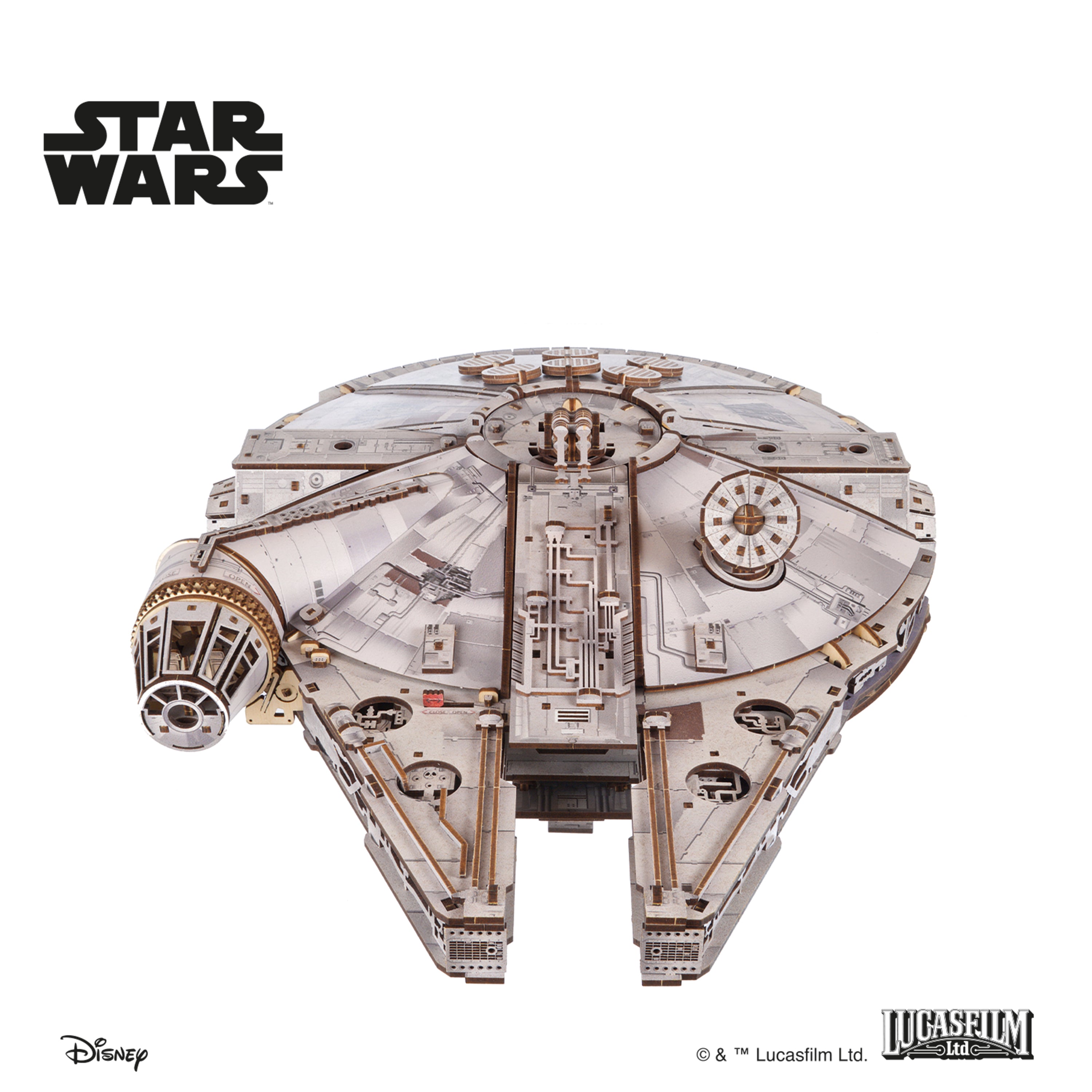 ugears-millennium-falcon-star-wars-maquette-bois-m-canique-1-75 image 4