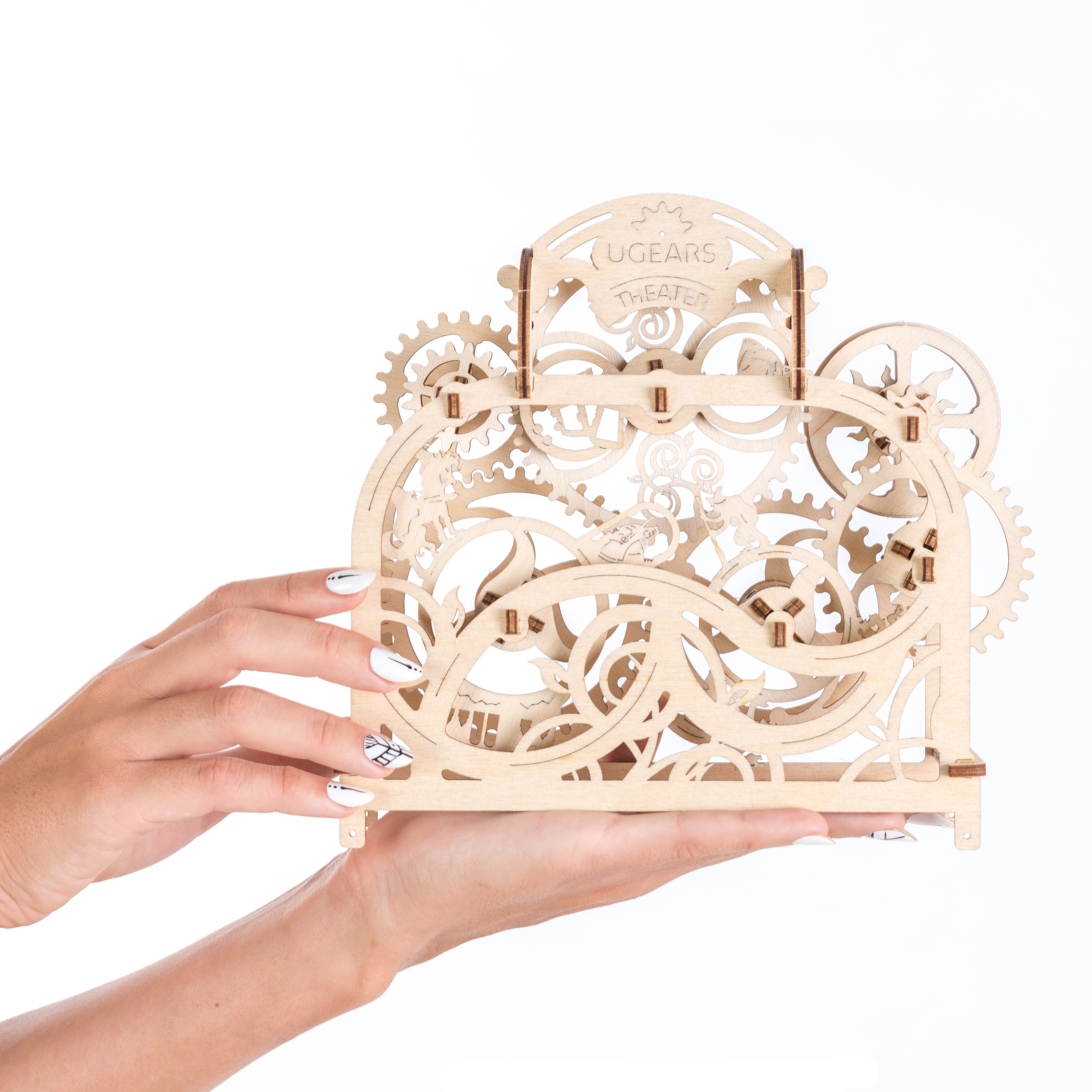 ugears-theater-maquette-m-canique-en-bois-construire image 3