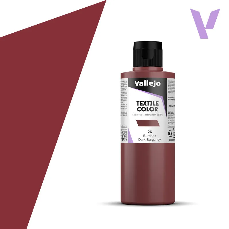 vallejo-textile-color-bordeaux-200-ml-peinture-textile image 1