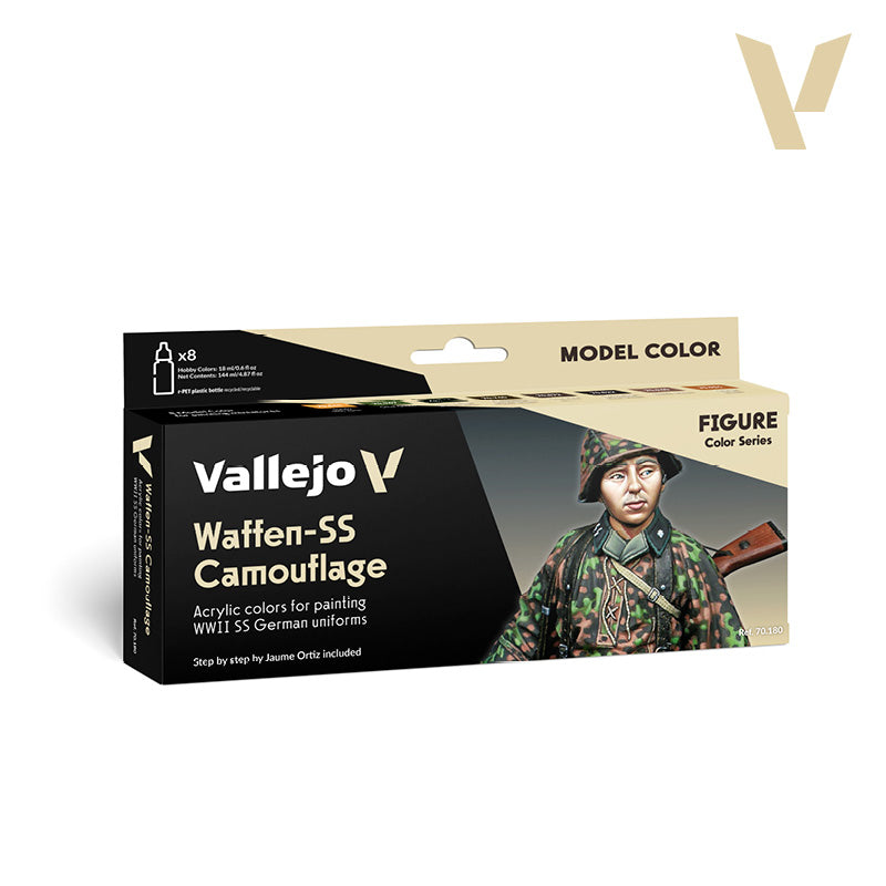 vallejo-model-color-set-8-x-18-ml-camouflages-waffen-ss image 1