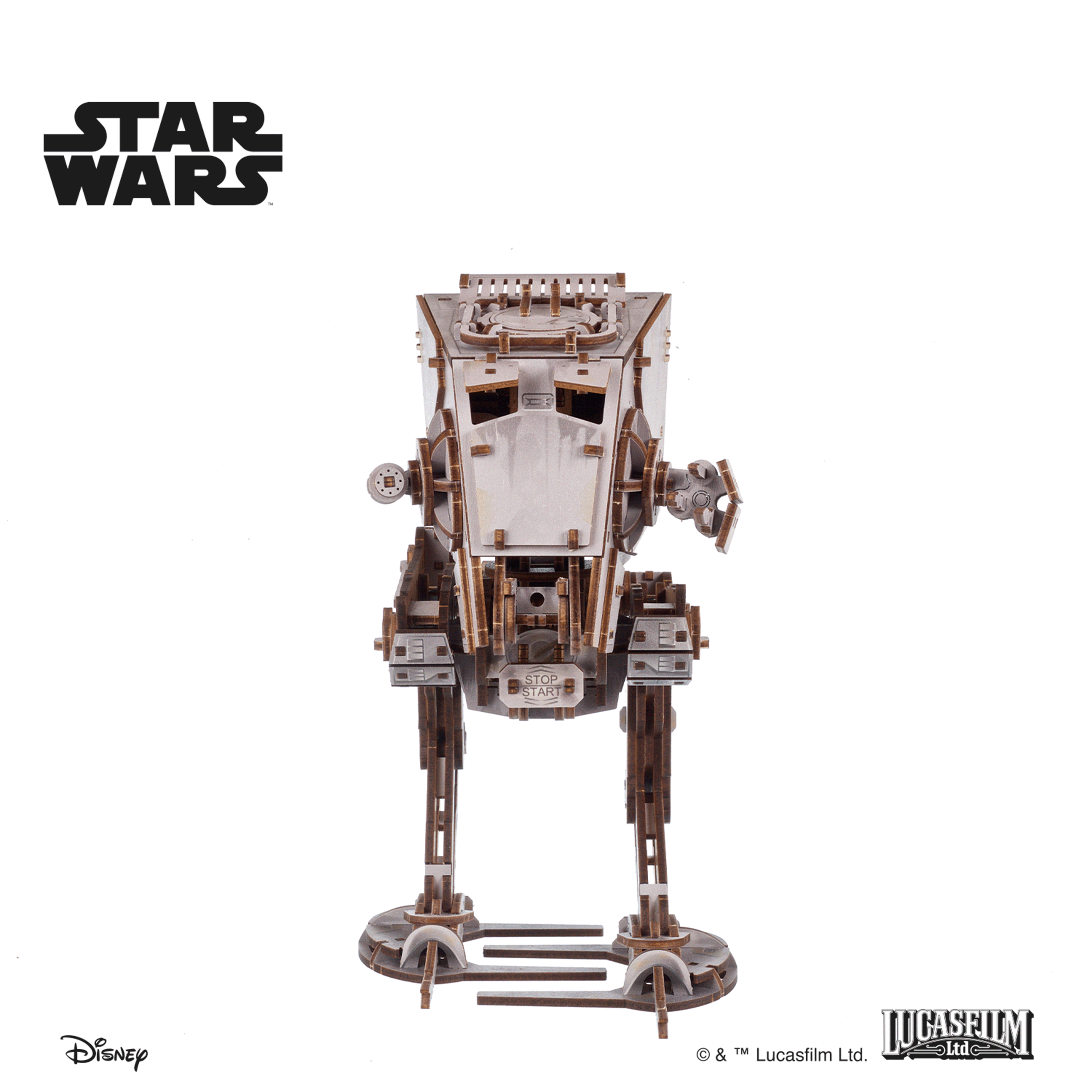 ugears-at-st-walker-star-wars-maquette-marcheur-imp-rial-en-bois-ressort image 3