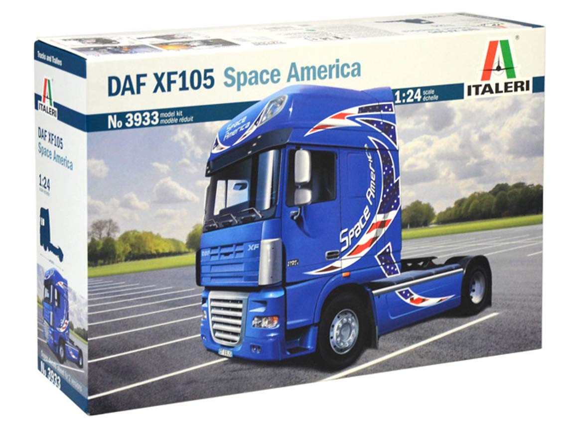 italeri-3933-daf-xf-105-space-america-maquette-camion-monter image 1