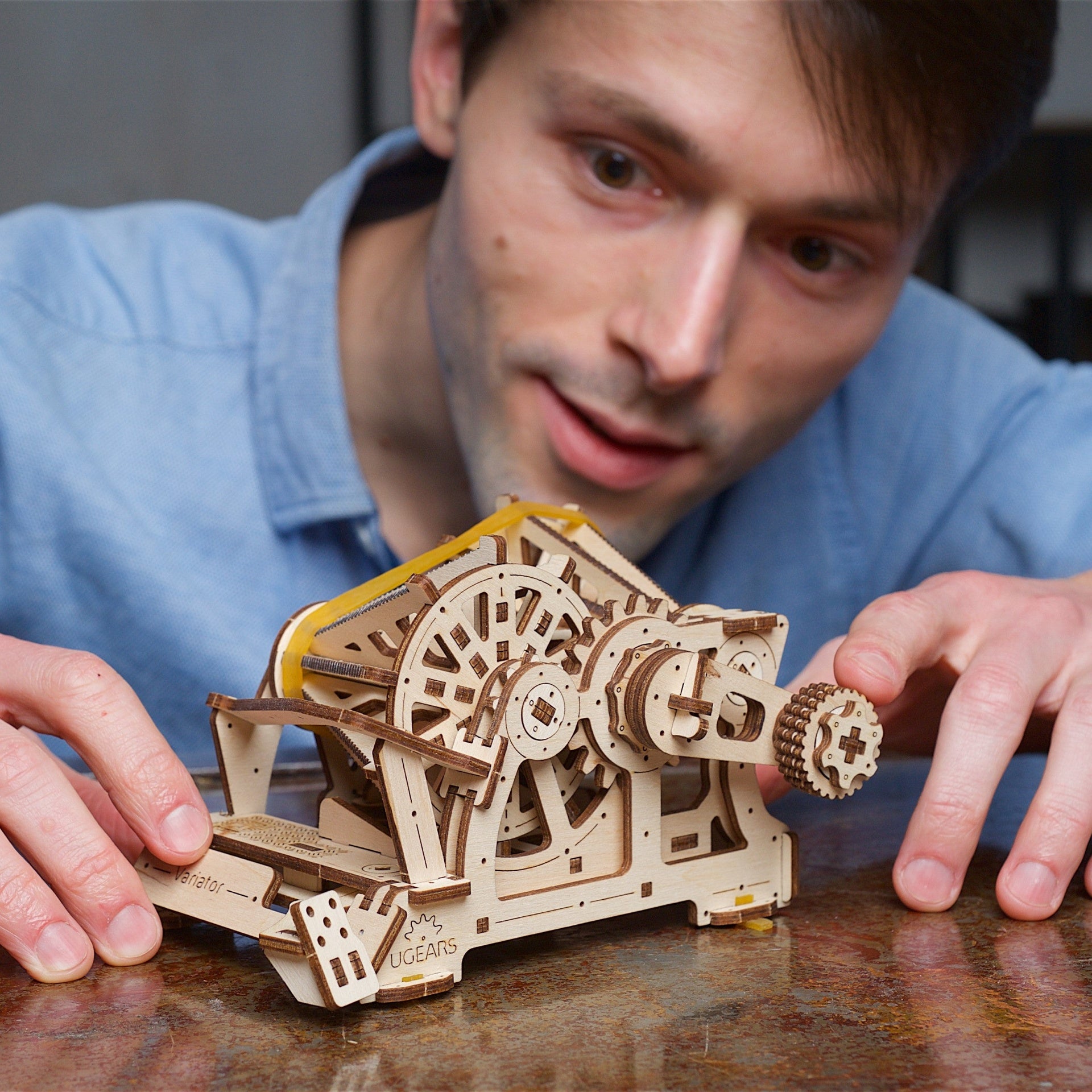 ugears-variator-maquette-ducative-stem-lab-construire image 7