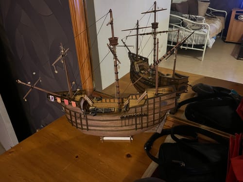 Teintes parfaites pour la Santa Maria