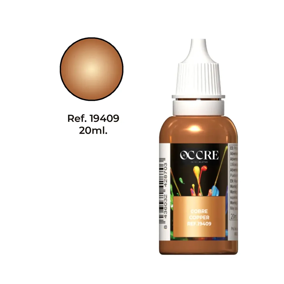 occre-peinture-acrylique-cuivre-20-ml-pour-mod-lisme image 1