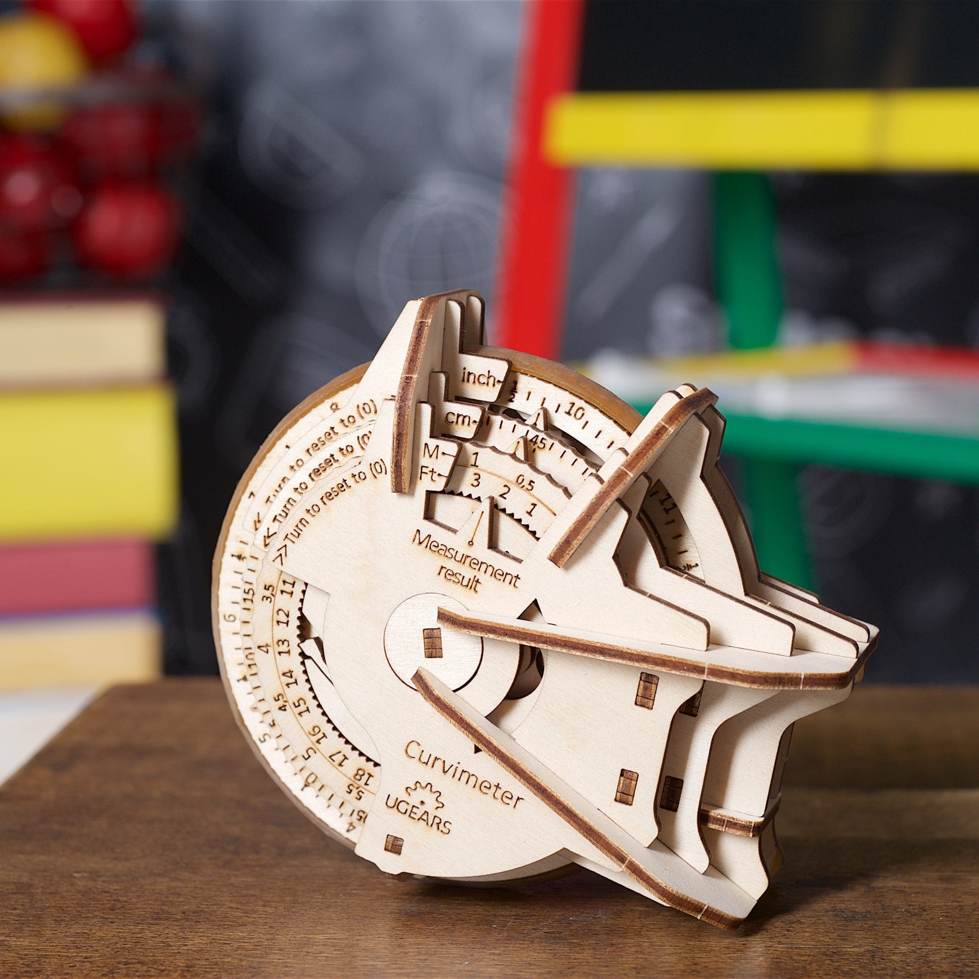 ugears-curvimeter-maquette-bois-ducative-instrument-de-mesure-stem image 8
