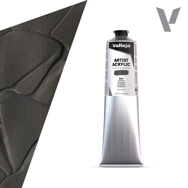 vallejo-belle-arti-peinture-acrylique-graphite-200-ml image 1