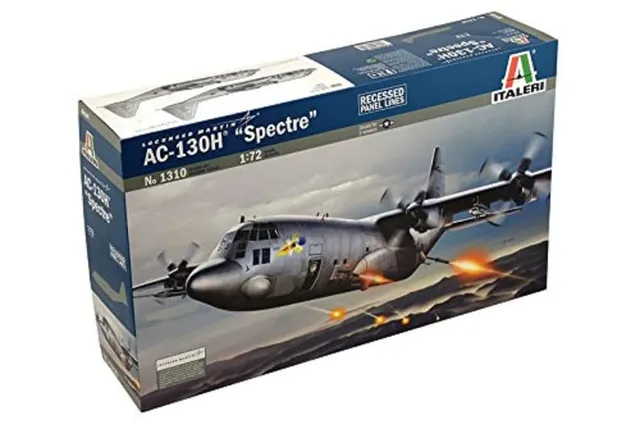 italeri-i1310-ac-130h-spectre-maquette-aviation-plastique-assembler-1-72 image 1