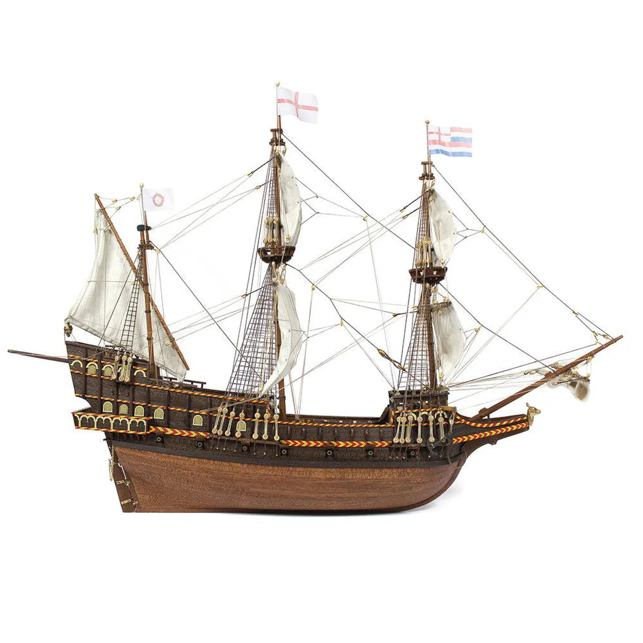 occre-golden-hind-kit-maquette-bateau-galion-1-85-bois image 2