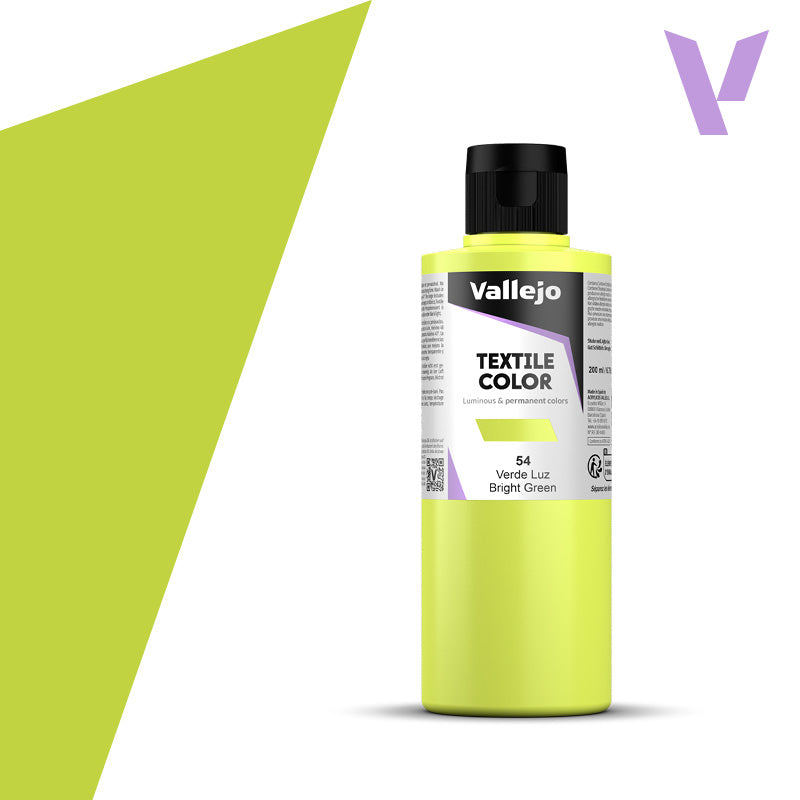 vallejo-couleur-textile-vert-clair-200-ml-peinture-tissu image 1