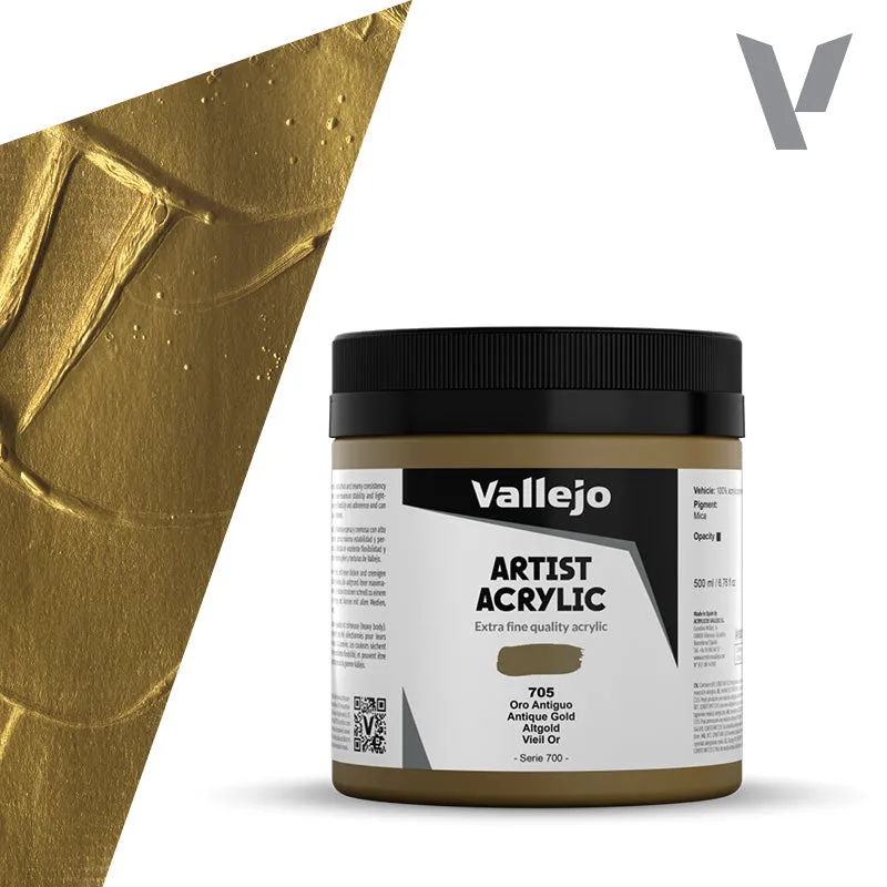 vallejo-peinture-acrylique-or-antique-500-ml-beaux-arts image 1