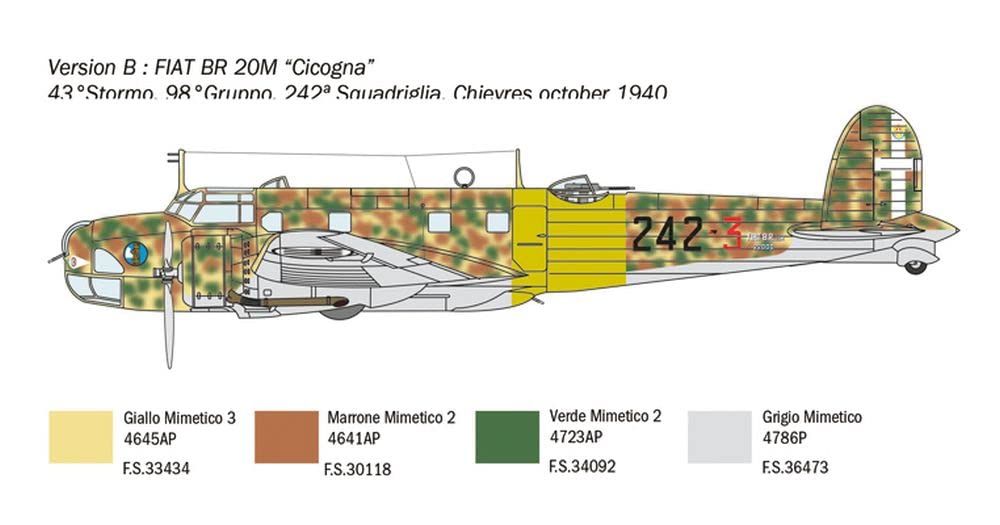 italeri-1447s-fiat-br-20-cicogna-maquette-avion-plastique-1-72 image 5