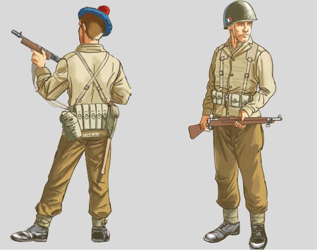 italeri-6189s-infanterie-fran-aise-ffl-maquette-figurines-monter image 4