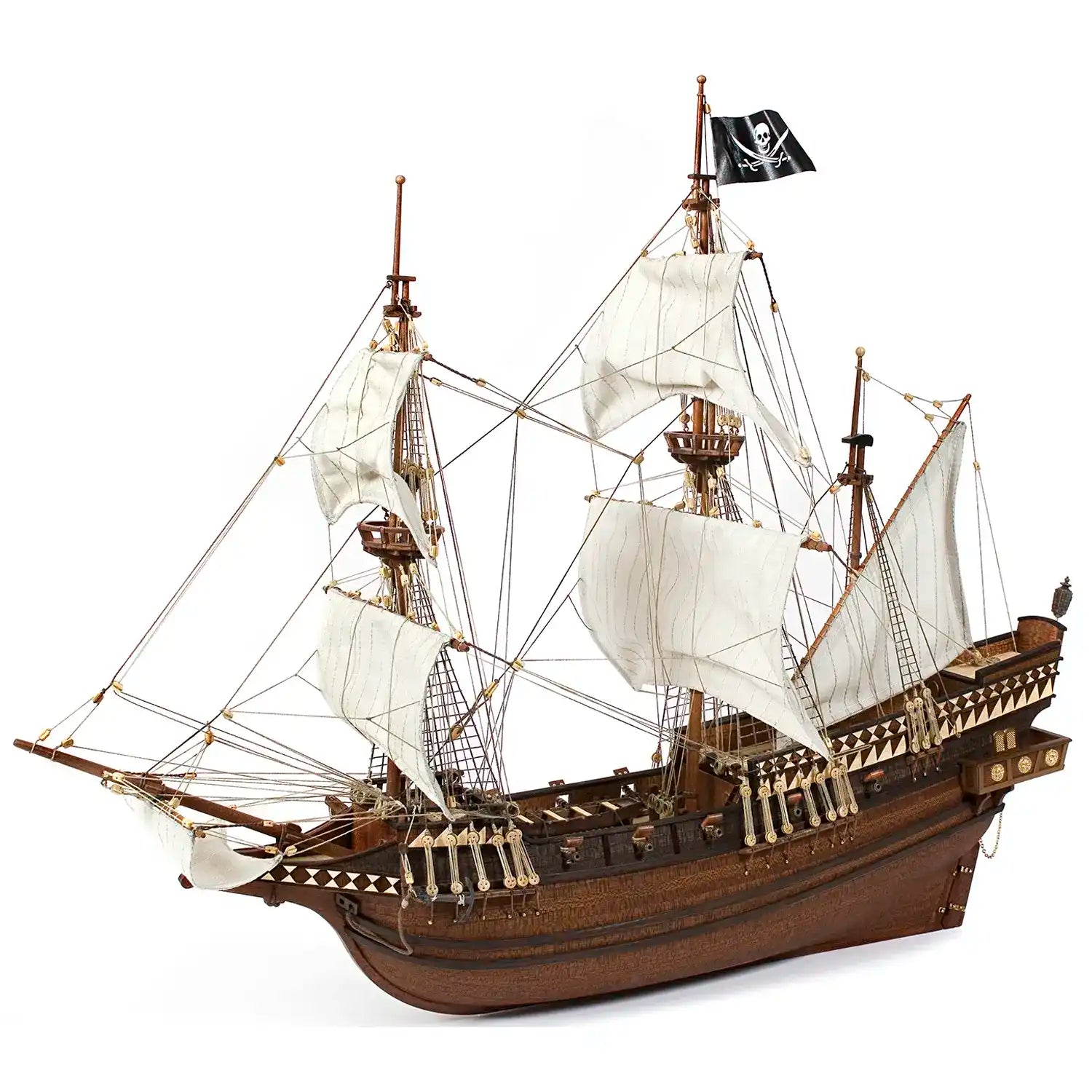 occre-buccaneer-maquette-bateau-pirate-en-kit-bois-initiation image 2