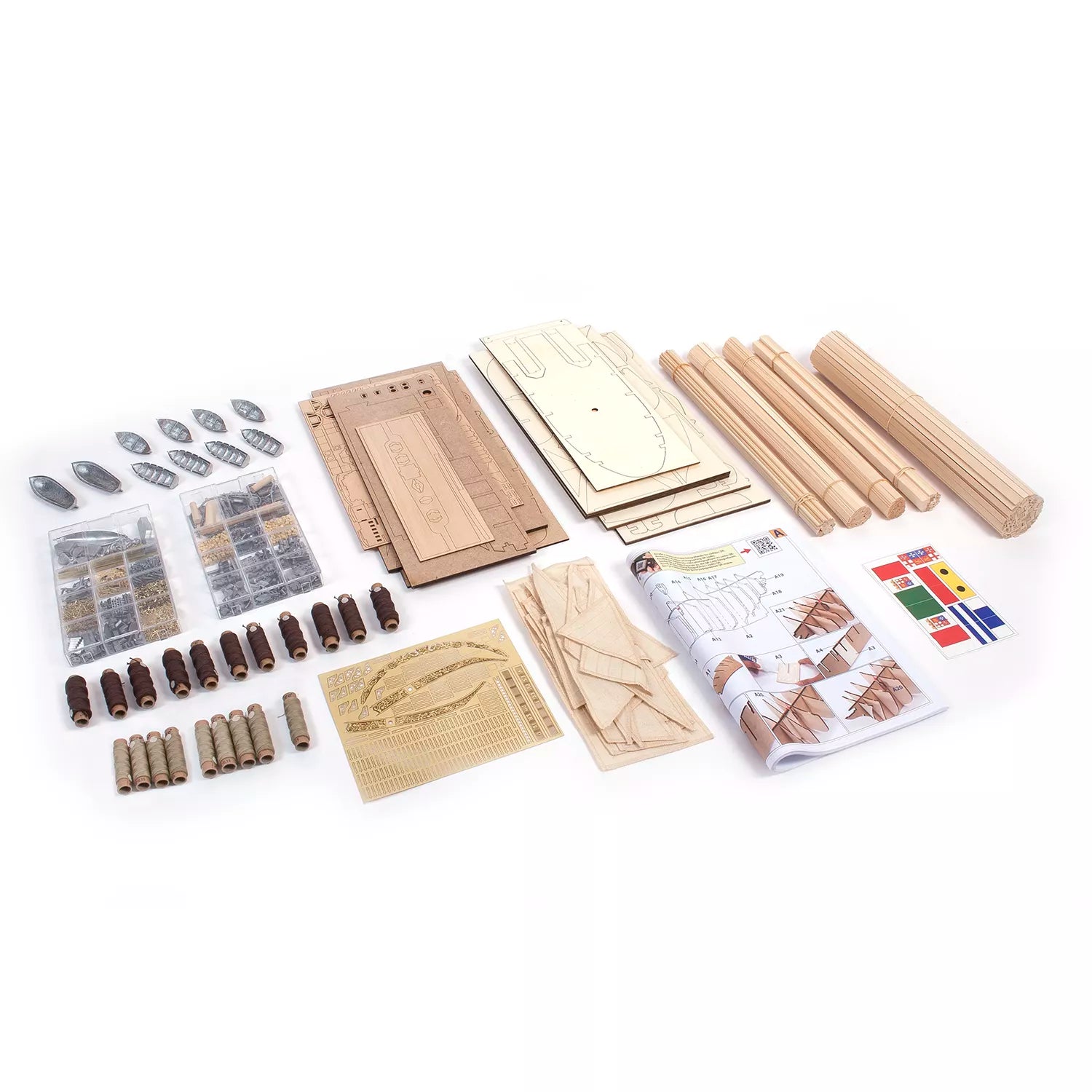 occre-amerigo-vespucci-1-100-maquette-bateau-en-bois-kit image 3