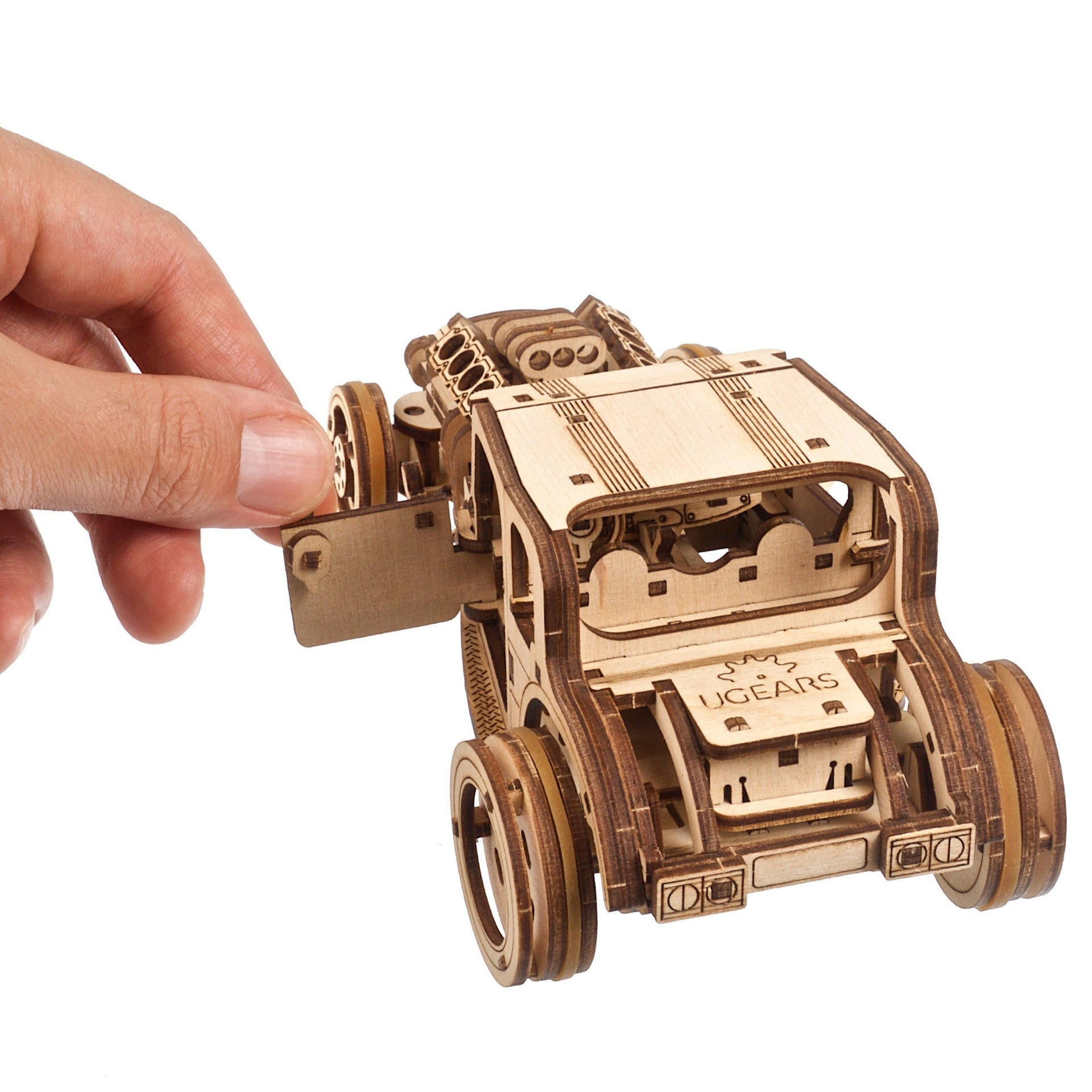 ugears-hot-rod-furious-mouse-voiture-hot-rod-bois-m-canique image 4