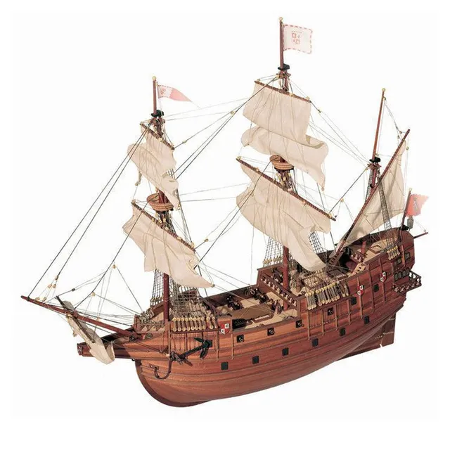 occre-san-mart-n-maquette-galion-espagnol-bois-kit-armada-1588 image 1
