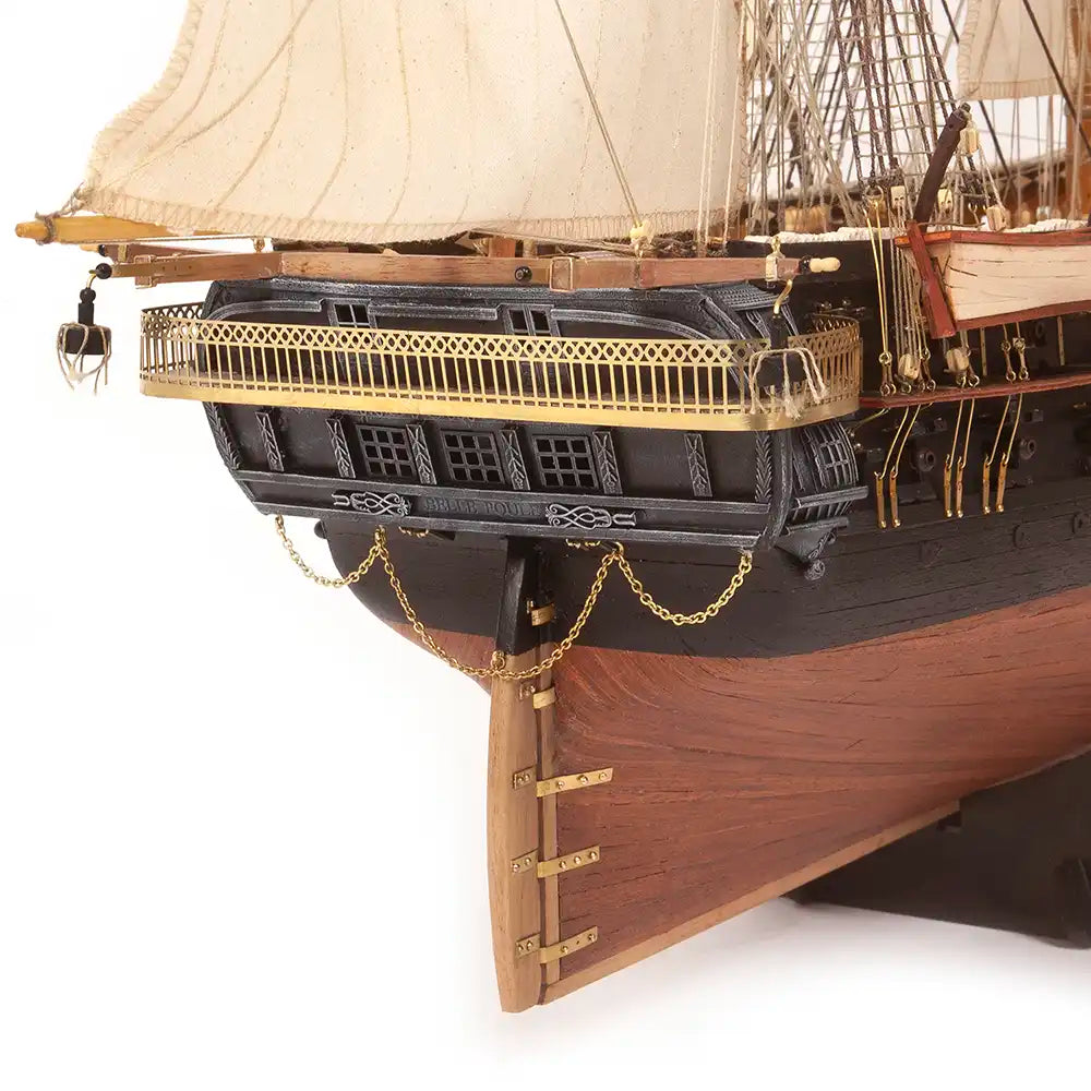 occre-belle-poule-maquette-navire-haute-fid-lit-avec-voiles image 8