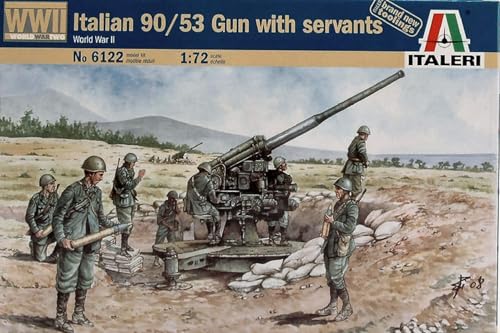 italeri-i6122-canon-italien-90-53-et-servants-maquette-militaire-1-72 image 2