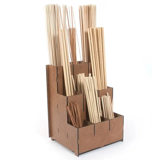 occre-module-organisateur-pour-baguettes-rangement-bois-9-casiers image 1