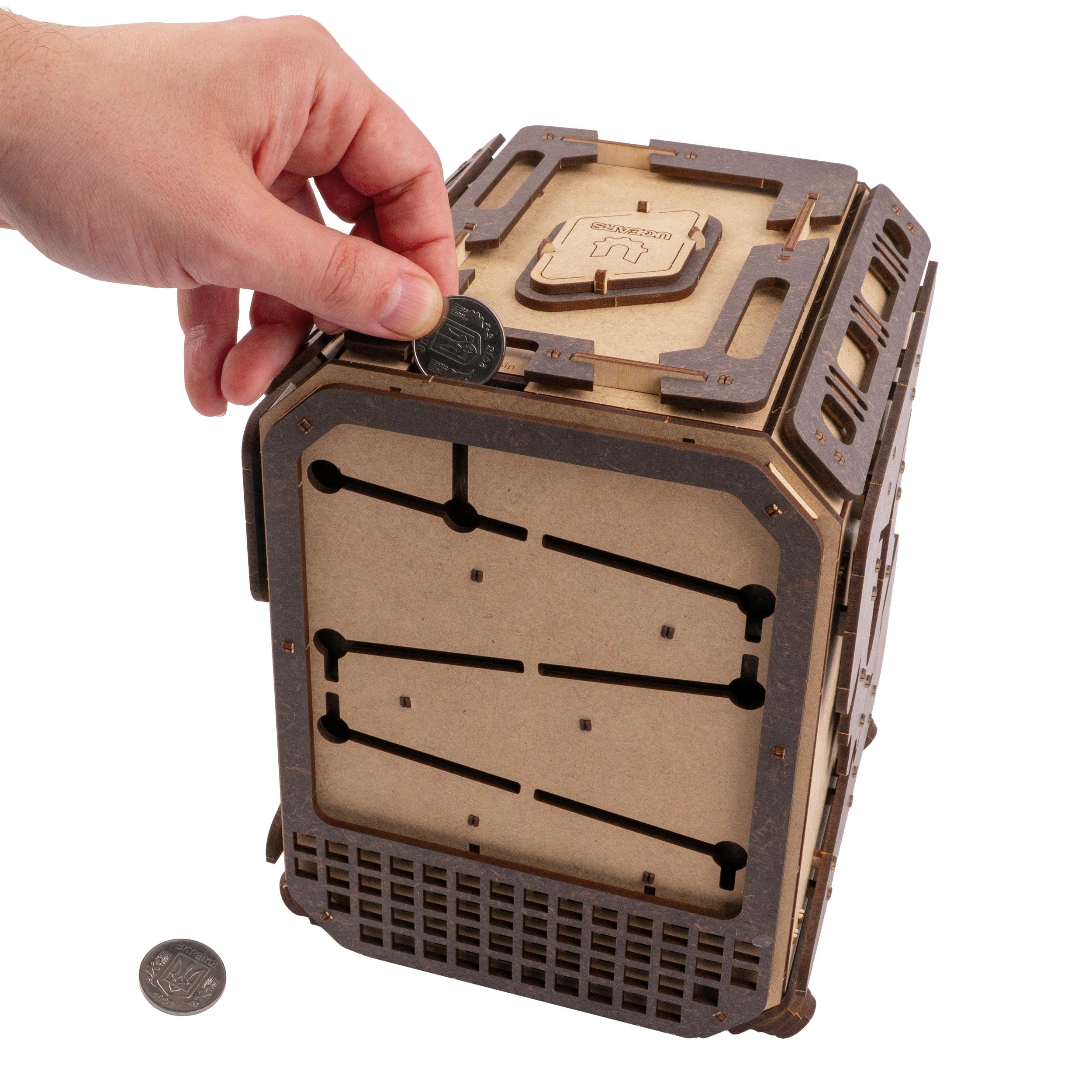 ugears-safe-too-coffre-fort-m-canique-en-bois-code image 7