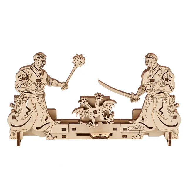 ugears-easy-gears-the-centuries-old-battle-for-freedom-mini-maquette-bois image 1