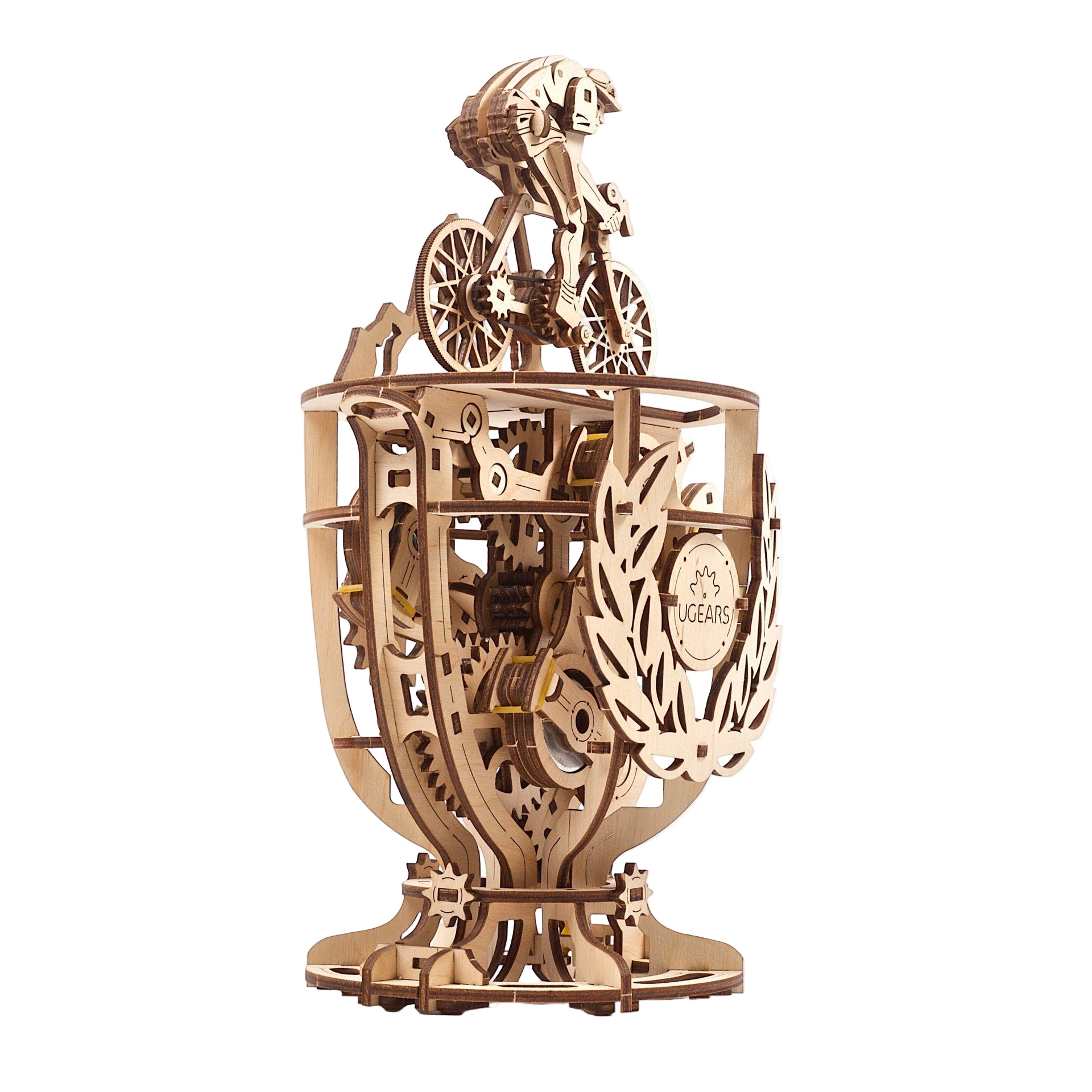 ugears-automaton-cyclist-puzzle-3d-m-canique-en-bois image 2