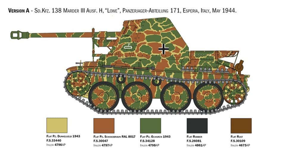 italeri-6566-marder-iii-ausf-h-sd-kfz-138-maquette-char-1-35 image 4